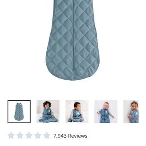 Kids Quilted Sleep Sack - Blue Dreamland